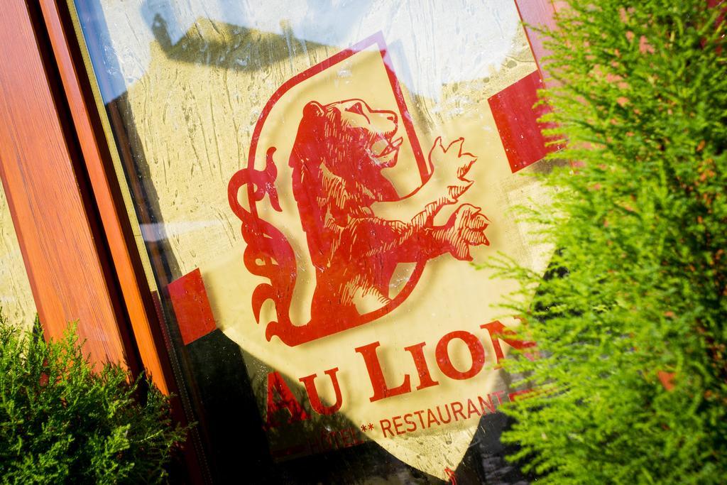 Hotel Au Lion Ribeauvillé Exterior foto